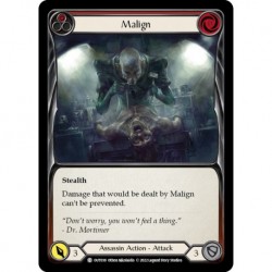 VO - Rainbow Foil - Malign (Red) - Flesh And Blood TCG