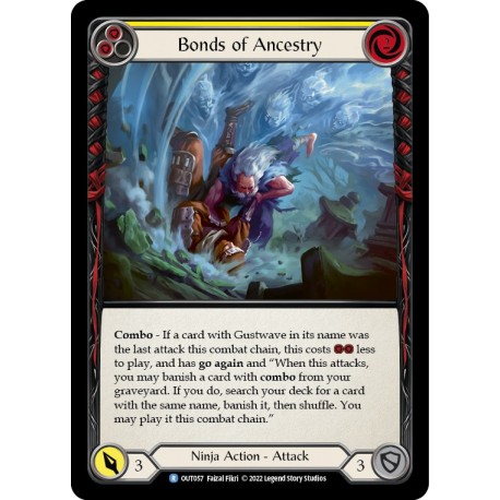 VO - Bonds of Ancestry (Yellow) - Flesh And Blood TCG
