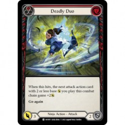 VO - Rainbow Foil - Deadly Duo (Red) - Flesh And Blood TCG