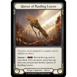 VO - Quiver of Rustling Leaves - Flesh And Blood TCG