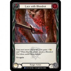 VO - Lace with Bloodrot (Red) - Flesh And Blood TCG