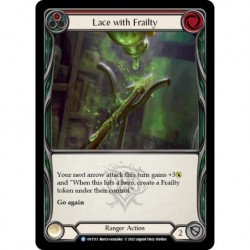 VO - Lace with Frailty (Red) - Flesh And Blood TCG