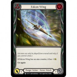VO - Rainbow Foil - Falcon Wing (Blue) - Flesh And Blood TCG