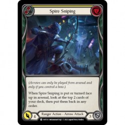 VO - Rainbow Foil - Spire Sniping (Yellow) - Flesh And Blood TCG