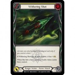 VO - Rainbow Foil - Withering Shot (Yellow) - Flesh And Blood TCG