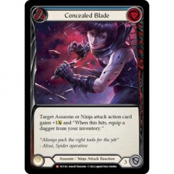 VO - Rainbow Foil - Concealed Blade - Flesh And Blood TCG
