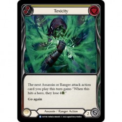 VO - Rainbow Foil - Toxicity (Yellow) - Flesh And Blood TCG