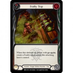 VO - Rainbow Foil - Frailty Trap (Red) - Flesh And Blood TCG