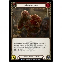 VO - Rainbow Foil - Infectious Host (Red) - Flesh And Blood TCG