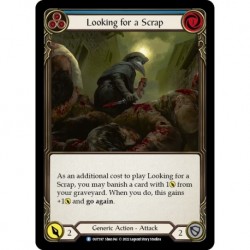 VO - Looking for a Scrap (Blue) - Flesh And Blood TCG