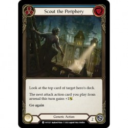 VO - Rainbow Foil - Scout the Periphery (Blue) - Flesh And Blood TCG