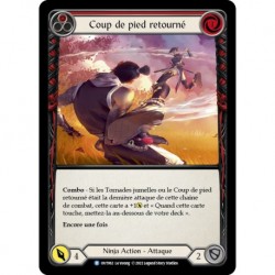 VF - Rainbow Foil - Spinning Wheel Kick (Red) / Coup de pied retourné (Rouge) - Flesh And Blood TCG