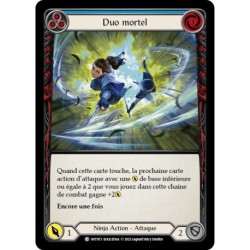 VF - Rainbow Foil - Deadly Duo (Blue) / Duo mortel (Bleu) - Flesh And Blood TCG