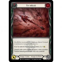 VF - Rainbow Foil - Infecting Shot (Red) / Tir infecté (Rouge) - Flesh And Blood TCG