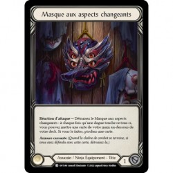 VF - Rainbow Foil - Mask of Shifting Perspectives / Masque aux aspects changeants - Flesh And Blood TCG
