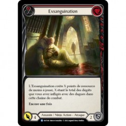 VF - Bleed Out (Red) / Exsanguination (Rouge) - Flesh And Blood TCG