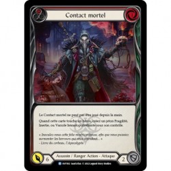 VF - Death Touch (Red) / Contact mortel (Rouge) - Flesh And Blood TCG