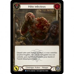 VF - Rainbow Foil - Infectious Host (Red) / Hôte infectieux (Rouge) - Flesh And Blood TCG