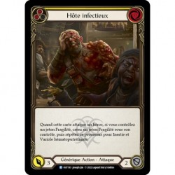VF - Rainbow Foil - Infectious Host (Yellow) / Hôte infectieux (Jaune) - Flesh And Blood TCG