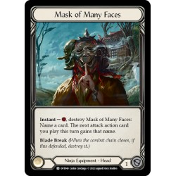 VO - Mask of Many Faces - Flesh And Blood TCG