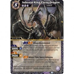 FOIL - Infernal King Curse Dragon - Battle Spirit Saga TCG