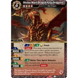 FOIL - Divine Mars Dragon Ares Dragoon - Battle Spirit Saga TCG