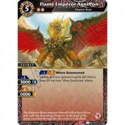 FOIL - Flame Emperor Agniffon - Battle Spirit Saga TCG
