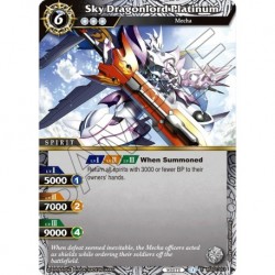 FOIL - Sky Dragonlord Platinum - Battle Spirit Saga TCG