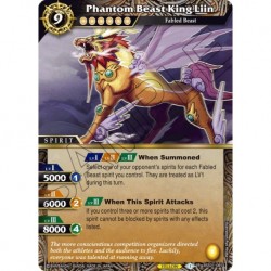 FOIL - Phantom Beast King Liin - Battle Spirit Saga TCG