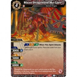 FOIL - Blaze Dragonoid Ma Gwo - Battle Spirit Saga TCG