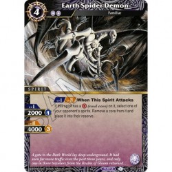 FOIL - Earth Spider Demon - Battle Spirit Saga TCG