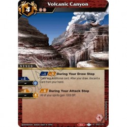 FOIL - Volcanic Canyon - Battle Spirit Saga TCG