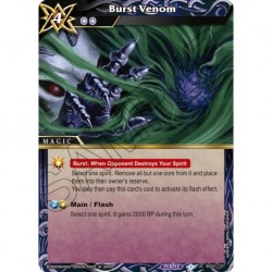 FOIL - Burst Venom - Battle Spirit Saga TCG