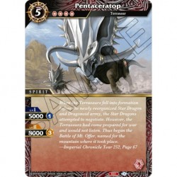 FOIL - Pentaceratop - Battle Spirit Saga TCG