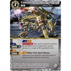 FOIL - Cannon Beastmech Liomail - Battle Spirit Saga TCG