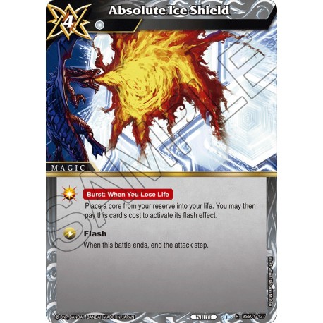 Absolute Ice Shield Battle Spirit Saga TCG