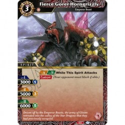 Fierce Gorer Horngrizzly Battle Spirit Saga TCG