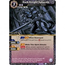 Dark Knight Aglovale Battle Spirit Saga TCG