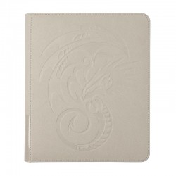 Classeur Card Codex Zippé Regular Blanc Cendré - Dragon Shield