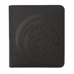 Classeur Card Codex Zippé Small Gris Fer - Dragon Shield
