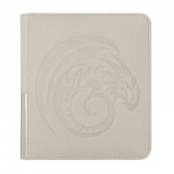 Classeur Card Codex Zippé Small Blanc Cendré - Dragon Shield