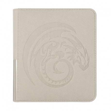 Classeur Card Codex Zippé Small Blanc Cendré - Dragon Shield