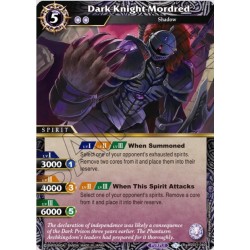 FOIL Box Topper - Dark Knight Mordred - Battle Spirit Saga TCG