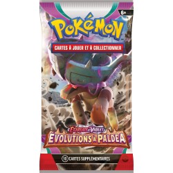 1 Booster Evolutions à Paldea - EV02 Ecarlate et Violet - Pokemon