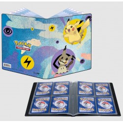Pokémon: Portfolio (album) de rangement 80 cartes - Pikachu &amp;amp;amp;amp;amp; Mimikyu