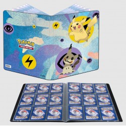 Pokémon: Portfolio (album) de rangement 180 cartes - Pikachu &amp;amp; Mimikyu