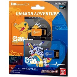 DIM Card pour Vital Bracelet Digimon - Set EX1 Agumon &amp;amp;amp; Gabumon