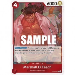 Marshall.D.Teach - One Piece Card Game