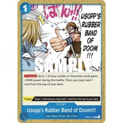 Usopp's Rubber Band of Doom!!! - One Piece Card Game