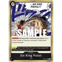 Six King Pistol - One Piece Card Game